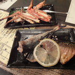 やんしゅう - 焼きガニ＆焼き魚＠漁師定食