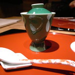 くろぎ - かぶら蒸し　生湯葉　百合根