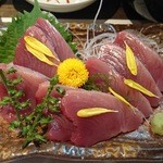 うおとも - かつお刺身定食のかつお