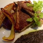 鉄板焼grow - プリフィックスコースの鮮魚ソテー