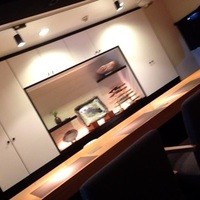 ふた川 - 店内・カウンター席