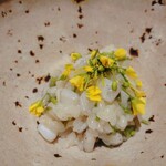 OBRAS - ⚪リゾット（白いかとセリのパルメジャーノ）