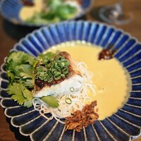 SAAWAAN BISTRO - 真鯛グリル、そうめん、ターメリックソース