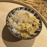温石 - 筍ご飯と玉丼