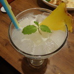 CHAMIROCK CHICKEN SHOP - 食後にピニャ・コラーダ