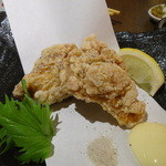 CHAMIROCK CHICKEN SHOP - 黒板メニューの鶏からあげ
