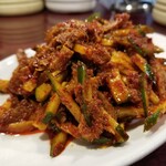 中国家庭料理 楊 - 牛の胃と胡瓜。