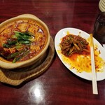 中国家庭料理 楊 - 途中　全体図。