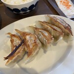 まっちゃ好好亭 - ぎょうざセットのぎょうざ
