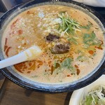 まっちゃ好好亭 - 担々めん＋おろしニンニクトッピング