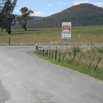 Ashgrove Cheese - エントランスの看板