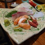 元気酒房 - 刺し盛りです