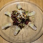 マララ - 島魚のカルパッチョ（780円）