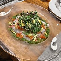 トラットリア イル レガーロ - 鮮魚のカルパッチョ