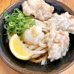 讃岐うどん えん家 - とり天ぶっかけだぜ