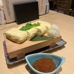 やきとり酒場55 - いくら出汁巻き玉子　1200円