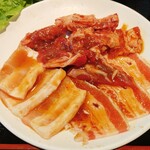 ぐりぐり家 PREMIUM松永店 - やみつきヒレ横、バラカルビ、豚カルビ、ぐりぐりカルビ (2025.05.06)