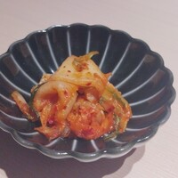 焼肉料理 牛吉日和 - 白菜赤漬け　辛い和風キムチ