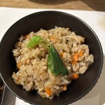 きのこ料理 創士庵 - 舞茸ご飯(お代わり可)