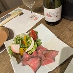 きのこ料理 創士庵 - 自家製ローストビーフ