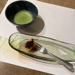 きのこ料理 創士庵 - 抹茶とわらび餅