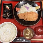 かつ久 - 料理写真:ロースかつランチ(120g)@1,600円