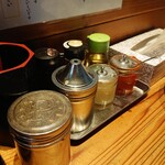 横浜家系ラーメン 満月家 - 卓上アイテム