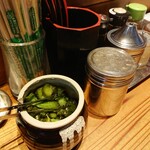 横浜家系ラーメン 満月家 - 卓上アイテム