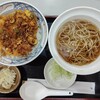 角八庵 - 料理写真:かきあげ天丼セット・かけそばセット980円税込