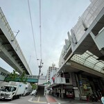 立喰うどん・そば　大和庵 - 大阪メトロの九条駅の下