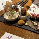 ワインキッチン華花 - 前菜盛り合わせ