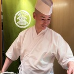 鮨 つぼみ - 大将の笑顔復活！