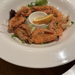 ワインキッチン華花 - ソフトシェルシュリンプ