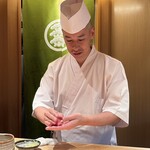 鮨 つぼみ - 川口大将の、背筋が伸びた凛とした姿から握られるお鮨が大好きです♪