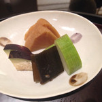 日本料理 太月 - 香の物