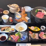 うを富 - 大海老フライが付くコース