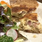 日々詩喫茶室 - キッシュ断面