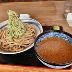 本手打ちうどん庄司 - すったてうどん 1,100円、特盛（900g） +550円（いずれも税込）