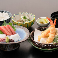 刺身・天婦羅定食