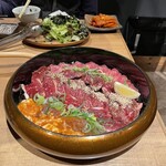 はらみ焼肉ホルモン櫻 - 王道5種盛り。美味し。