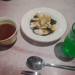 サイゼリヤ - 蒸し鶏の香味ソース