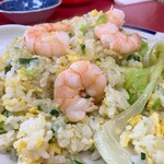 ラーメン敏 - エビ炒飯  