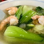 ラーメン敏 - エビ塩ラーメン  