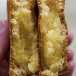 土俵うどん - 回転焼き カスタード　ぱっか～ん　SONY α6000＋SIGMA 30mm F1.4 DC DN Contemporary　絞りF1.4