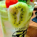 ～博多おでん・焼き鳥とフルーツサワー～ ニクマレヤ - キウイサワー