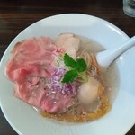 ヌードル マイスター 源九 - 特製貝だし塩ラーメン   1000円