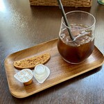 バルバルキッチンアメリ - 食後のアイスコーヒーS(¥300)