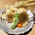 対馬のどぐろとイカ活き造り 博多 魚蔵 - 