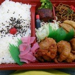 食彩工房 - 唐揚げ弁当（2014.08）