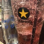 炭火焼肉ホルモン うらら - 梅割り